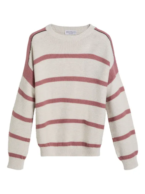 Brunello Cucinelli Kids striped sweater