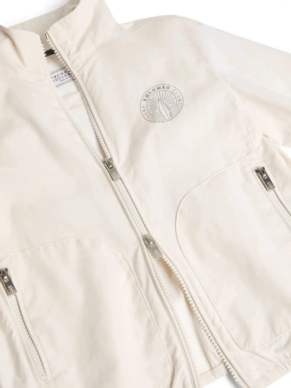 BRUNELLO CUCINELLI GRAPHIC-PRINT JACKET