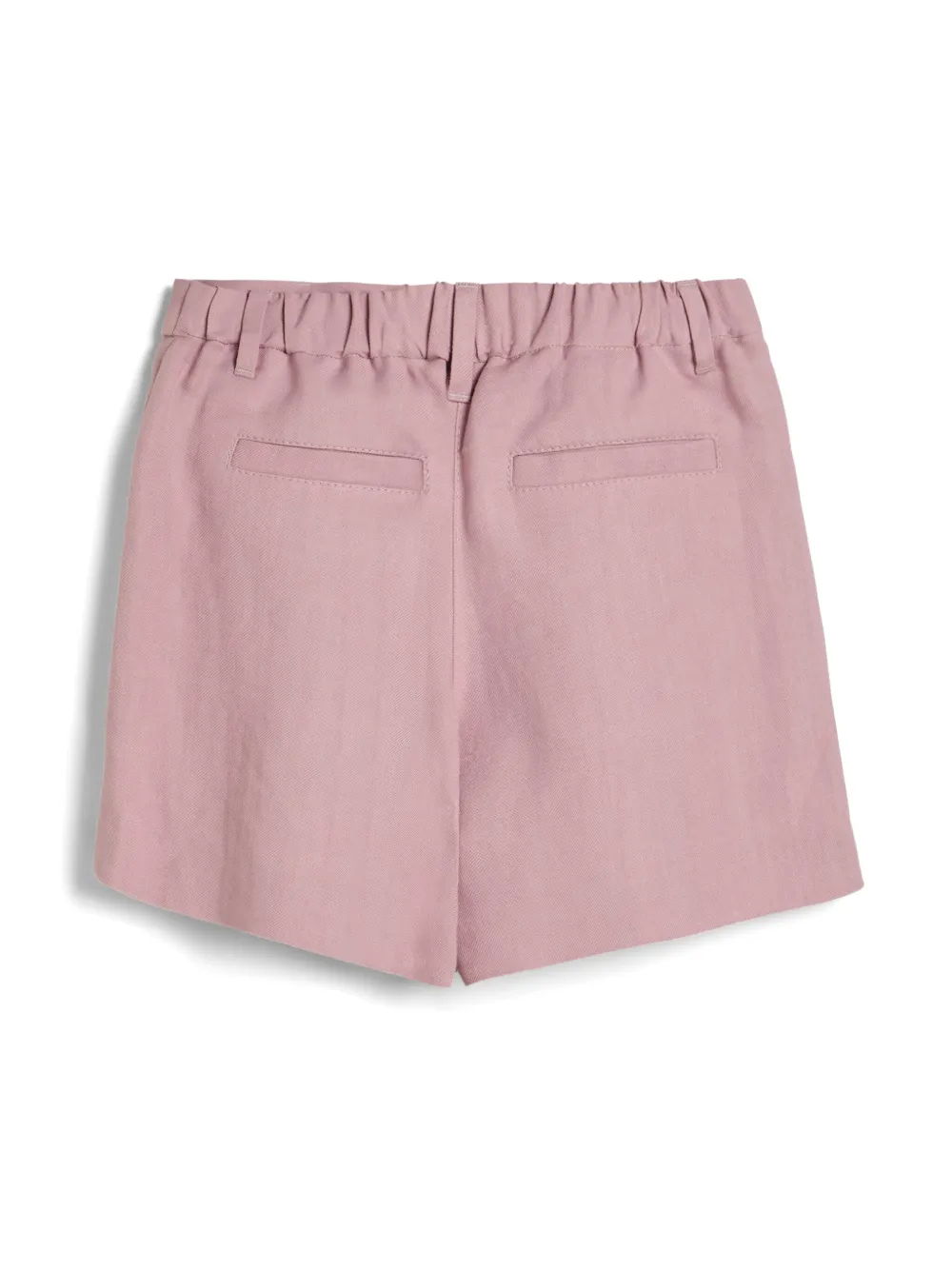 brunellocucinellikids Brunello Cucinelli Kids Sartorial twill shorts - Roze