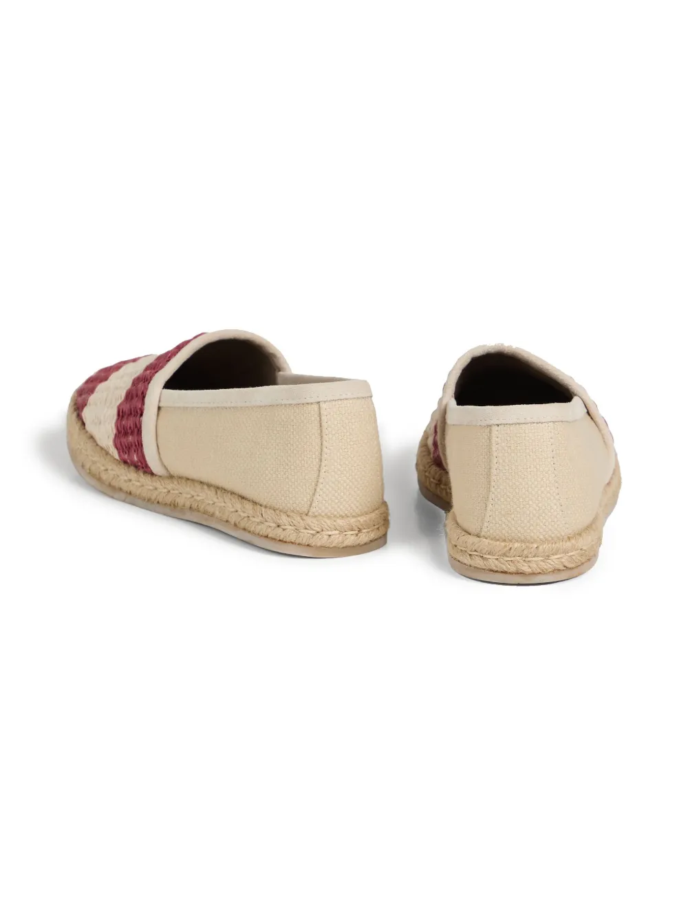 Brunello Cucinelli Kids canvas espadrilles Red
