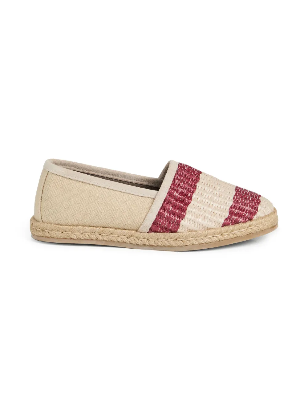 Brunello Cucinelli Kids canvas espadrilles Red
