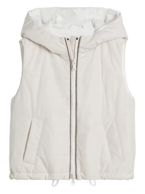 Brunello Cucinelli Kids Thermore® padding vest