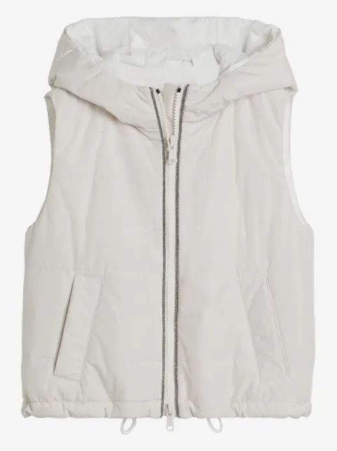 Brunello Cucinelli Kids Wattierte Thermore® Weste