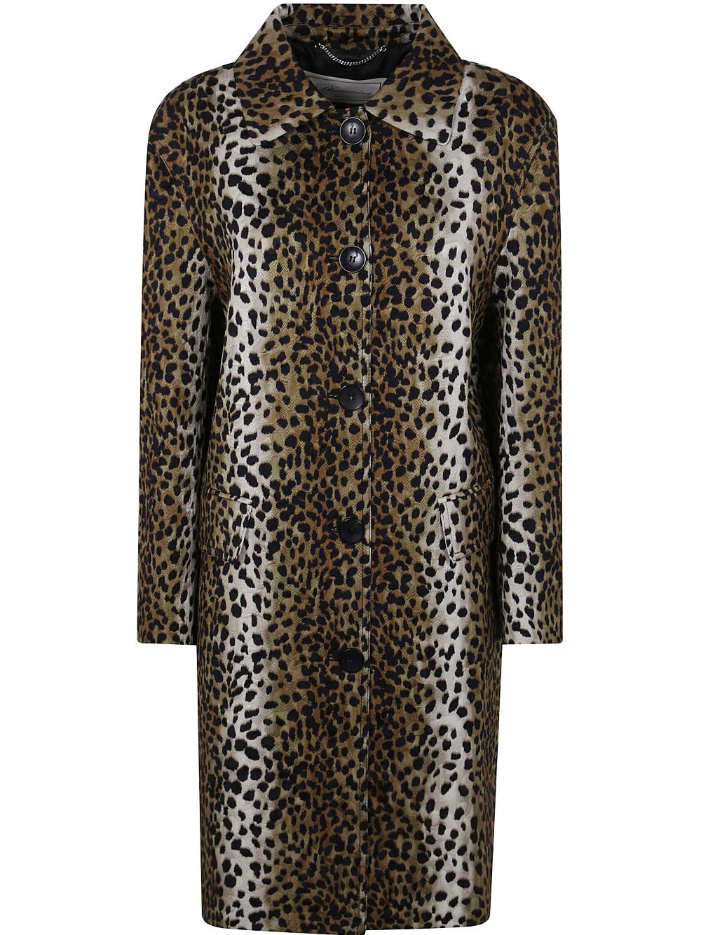 leopard-print coat