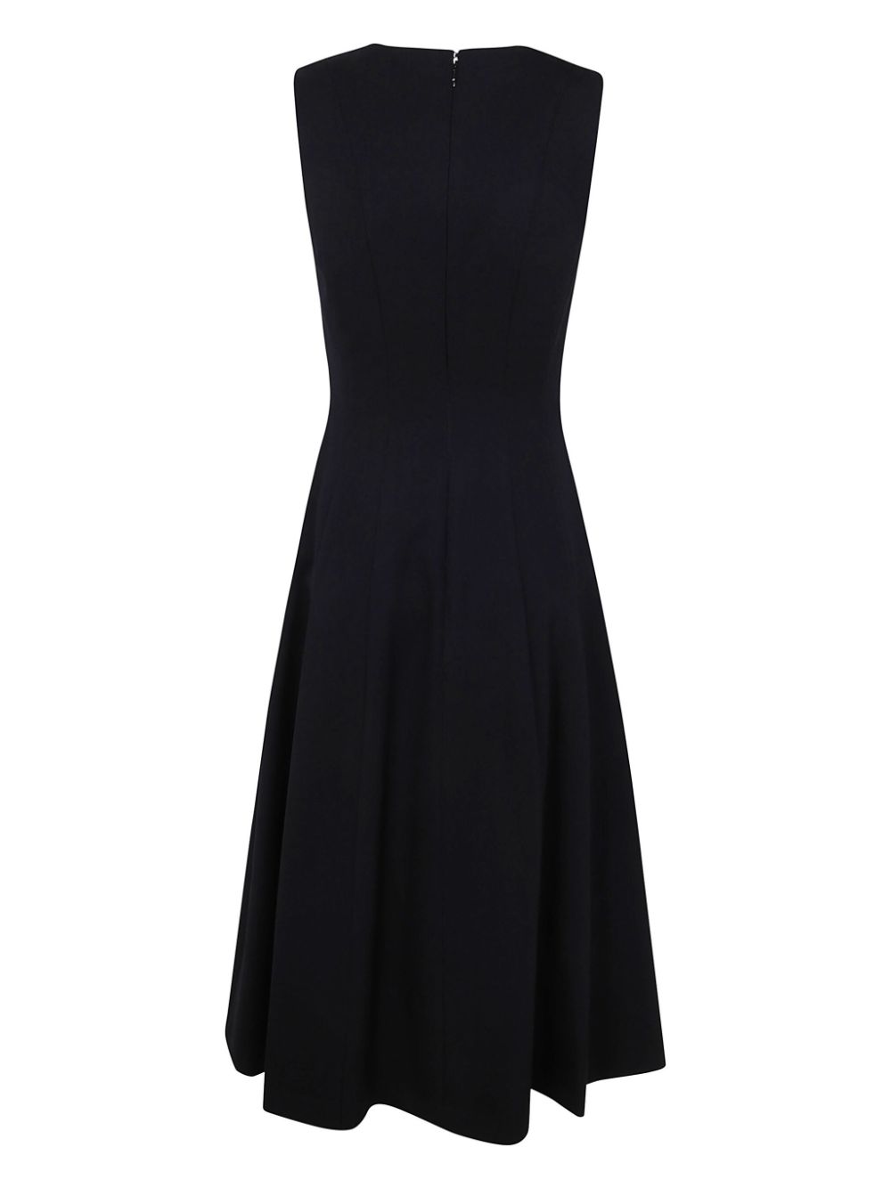 Elisabetta Franchi seam-detailed midi dress - Zwart