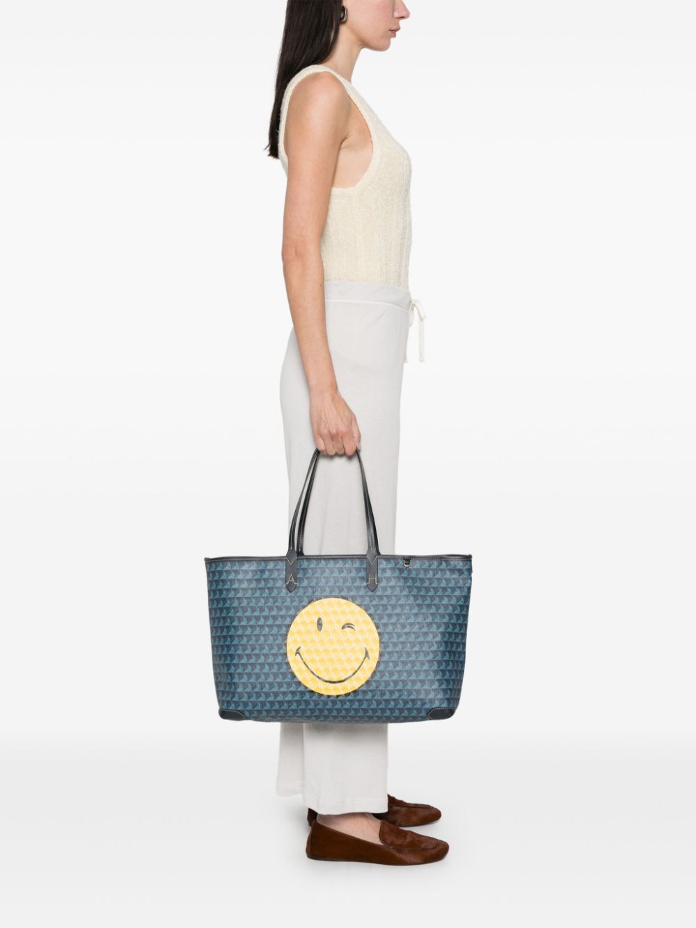 Anya Hindmarch I Am A Plastic Bag tote bag - Blauw