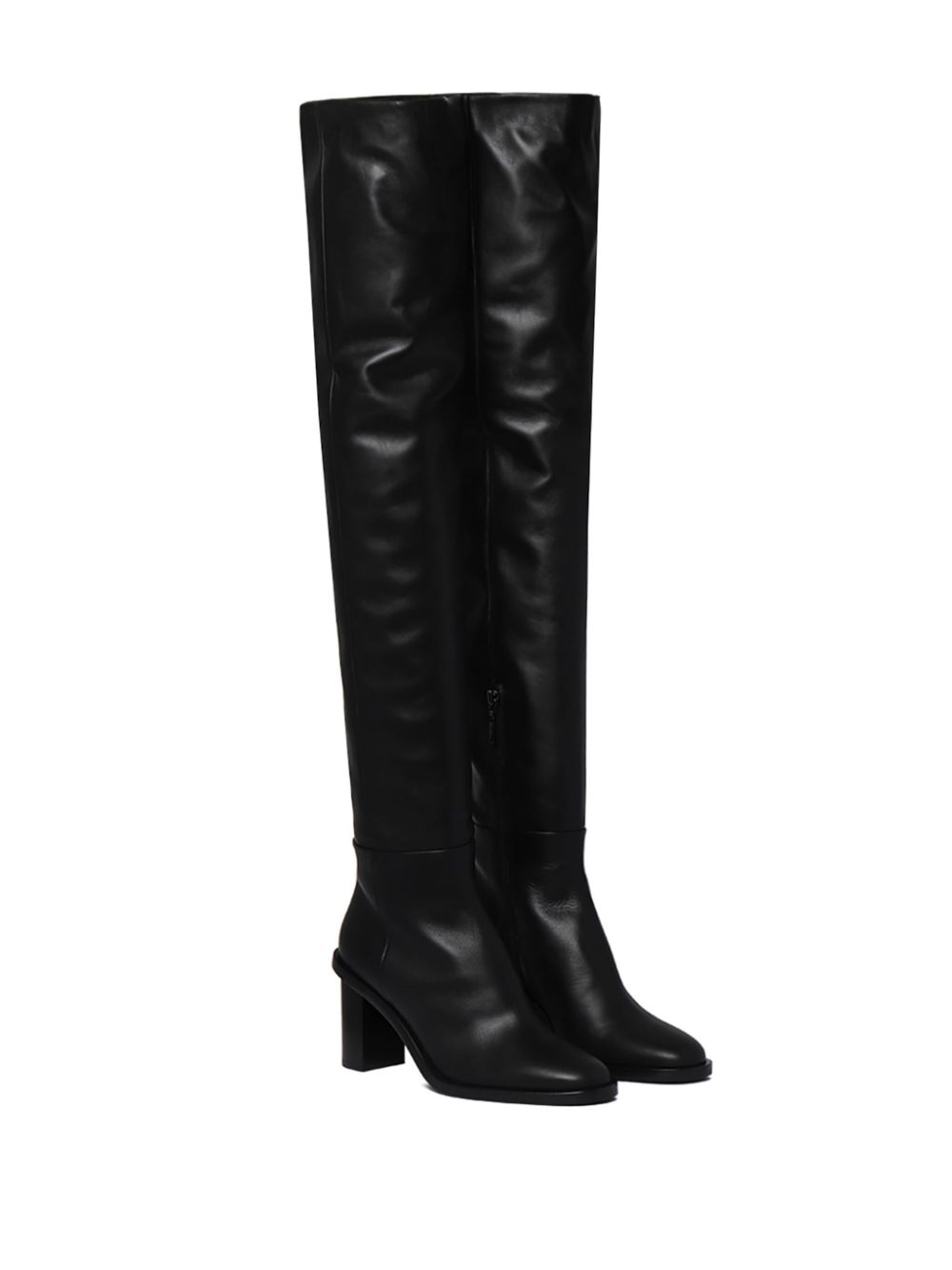 Max Mara thigh-high boots - Zwart