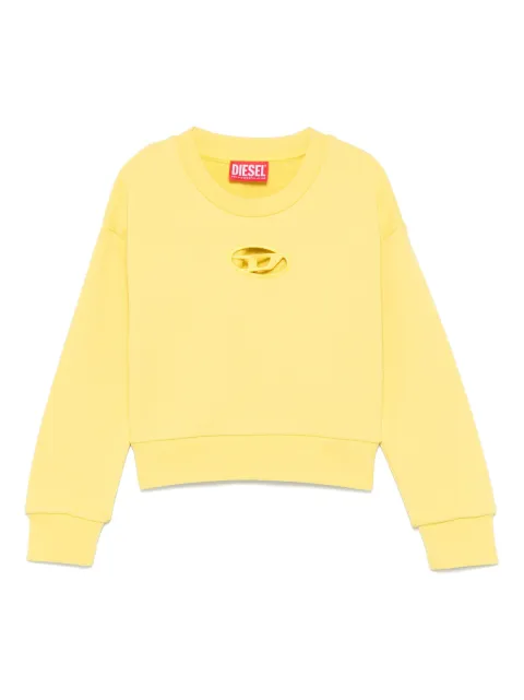 Diesel Kids Oval D cut-out sweatshirt