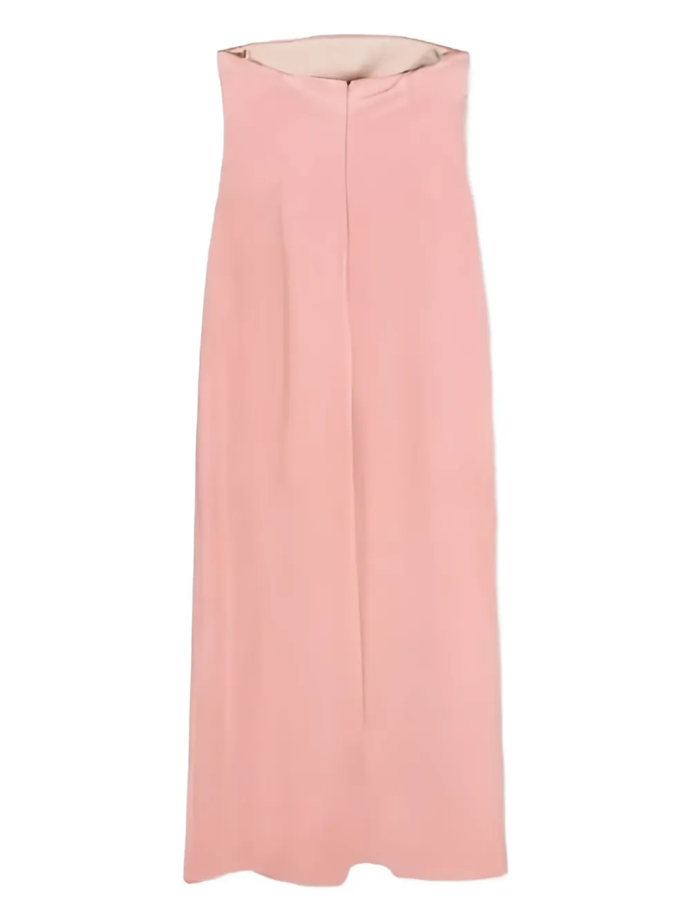Philosophy Di Lorenzo Serafini Satin Midi Dress In Pink