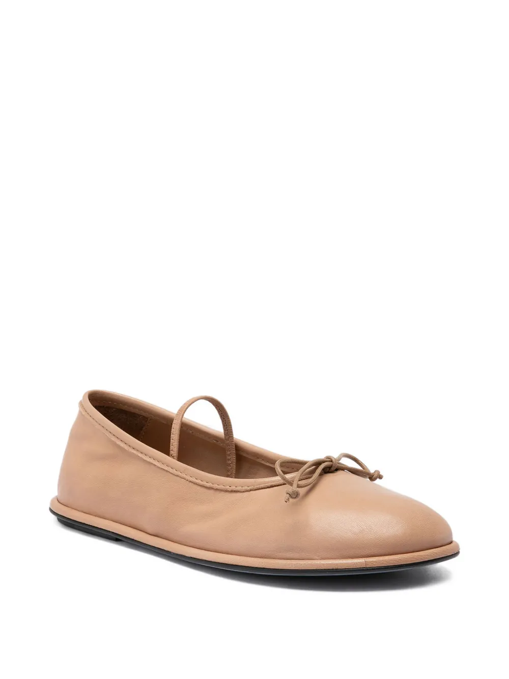 Officine Creative Ballerina's verfraaid met strik - Beige