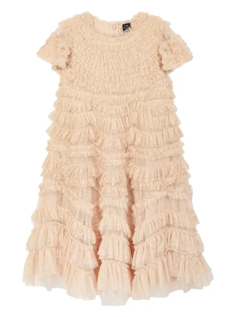 NEEDLE & THREAD KIDS ruffled dress