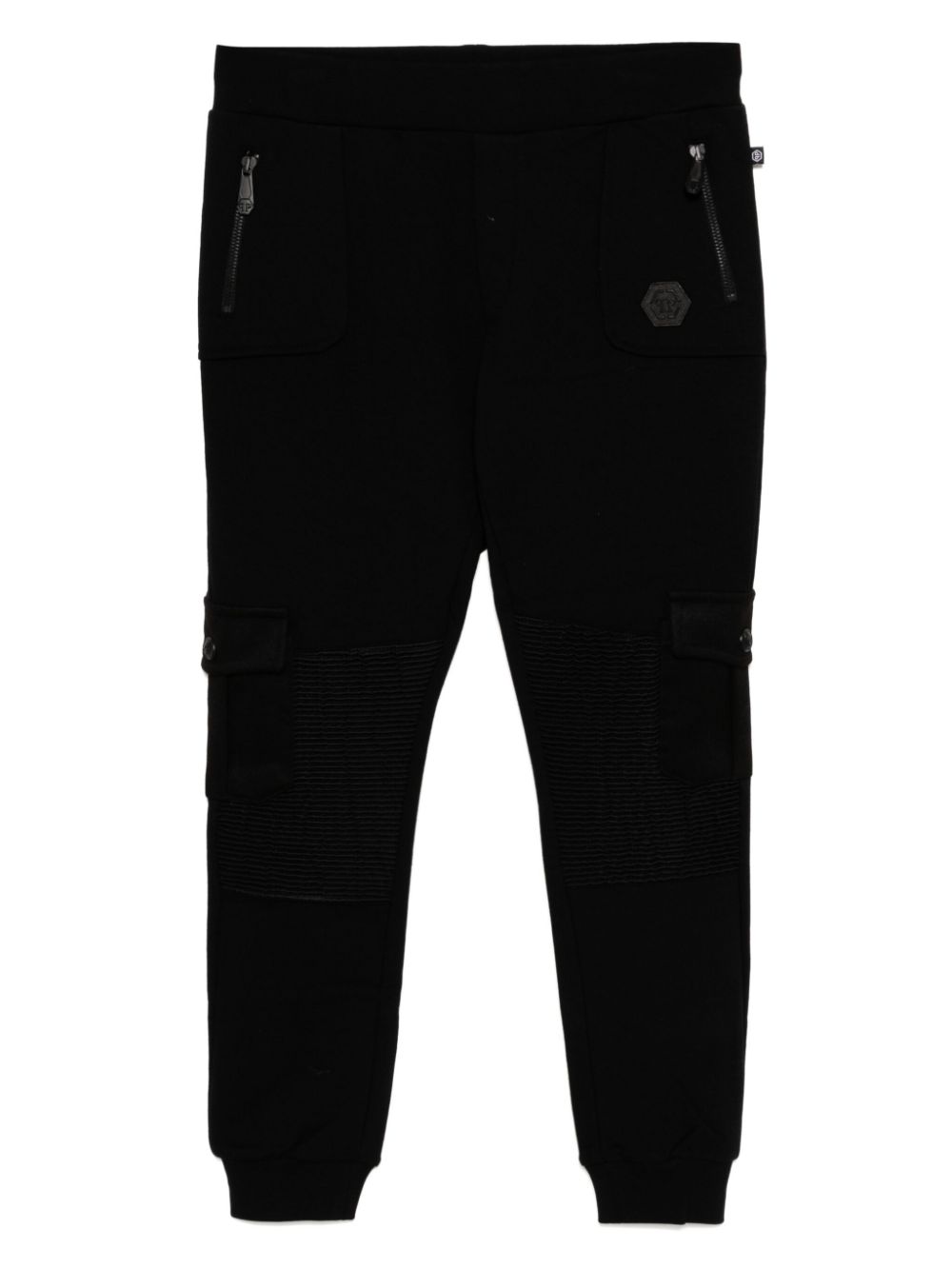 Philipp Plein Junior Jersey joggingbroek Zwart