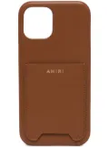 AMIRI NAPPA IPHONE 12 BROWN PHONE CASE ""Brown""