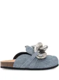 JW Anderson chain-detail mules - Blue