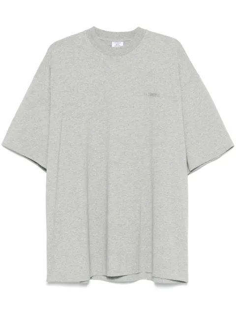 VETEMENTS logo-embroidered T-shirt