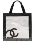 CHANEL Pre-Owned 2008-2009 quilted tote bag - Black