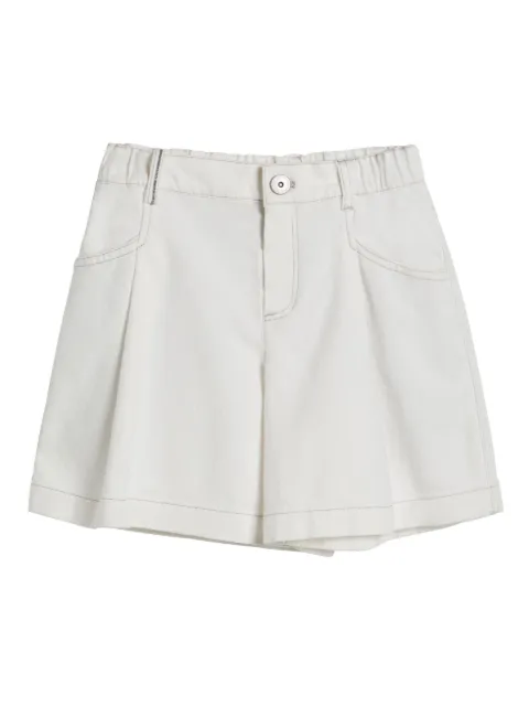 Brunello Cucinelli Kids denim shorts 