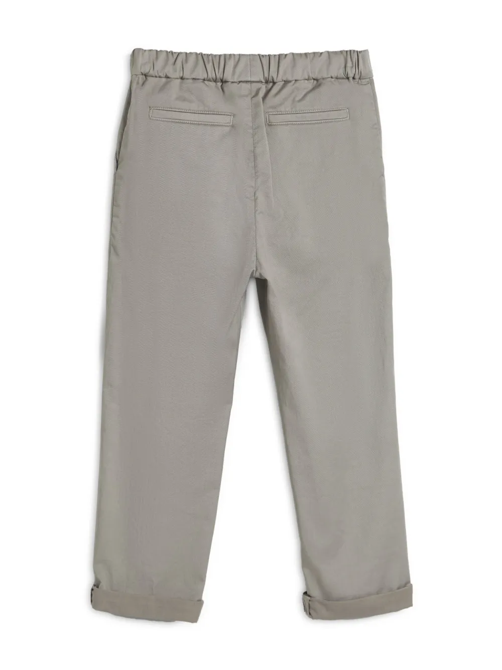 Brunello Cucinelli Kids Tuxedo trousers - Grijs