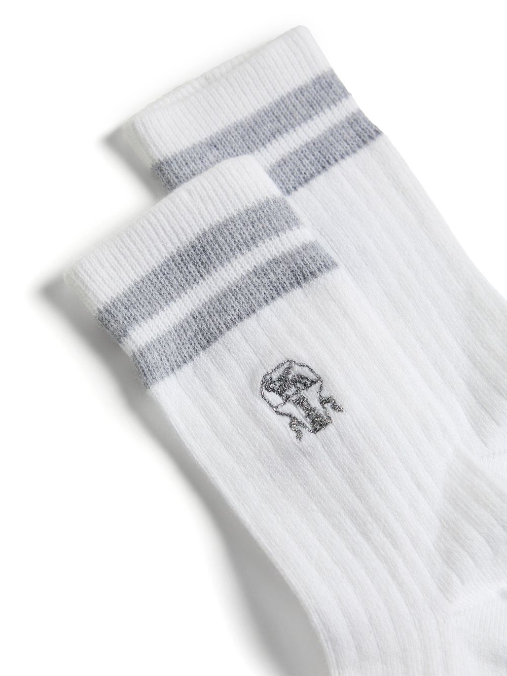 Brunello Cucinelli Kids knitted socks - Wit