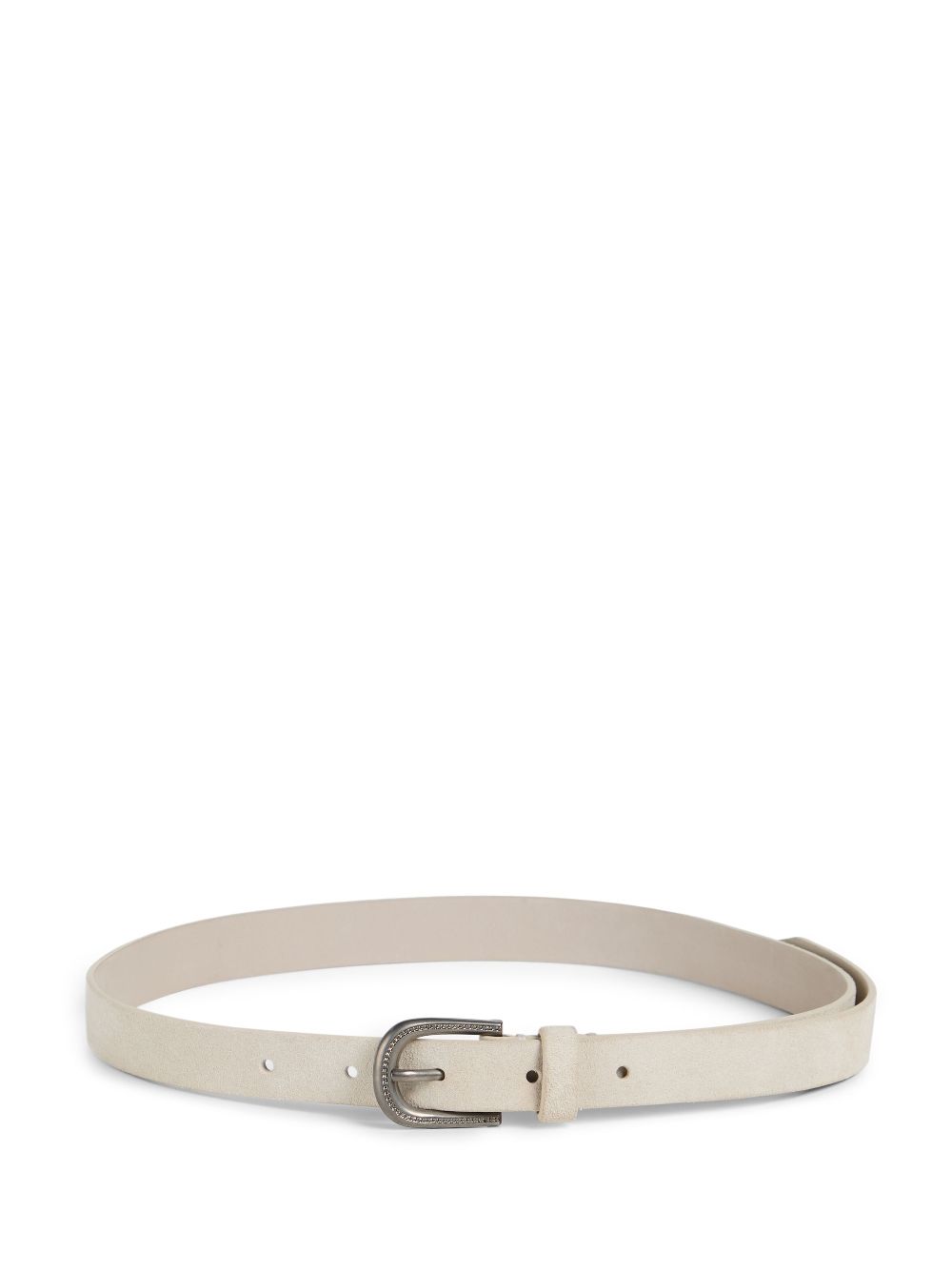 Brunello Cucinelli Kids suede belt - Neutrals