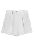 Brunello Cucinelli Kids twill shorts - White