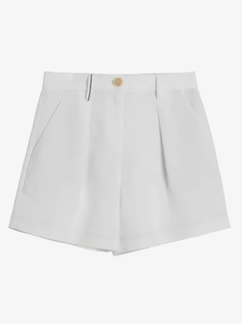 Brunello Cucinelli Kids bermudas de sarga