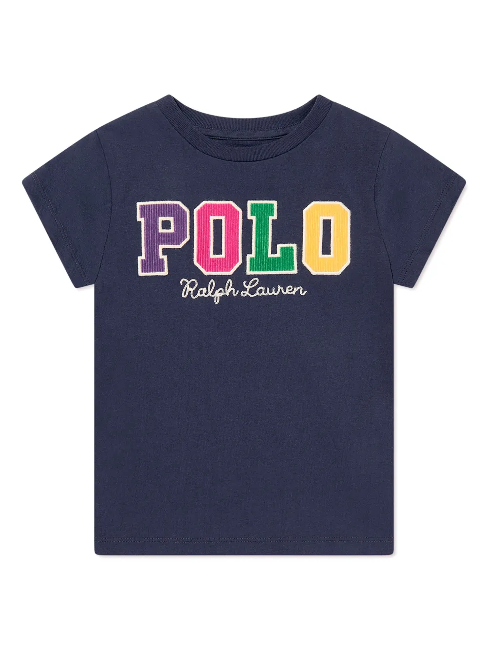 POLO RALPH LAUREN KIDS logo-print T-shirt - Blu