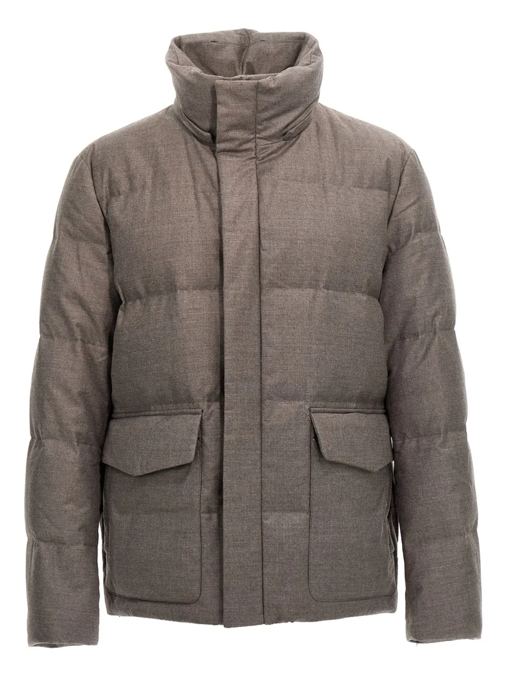 Yves Salomon Doudone down jacket - Grijs