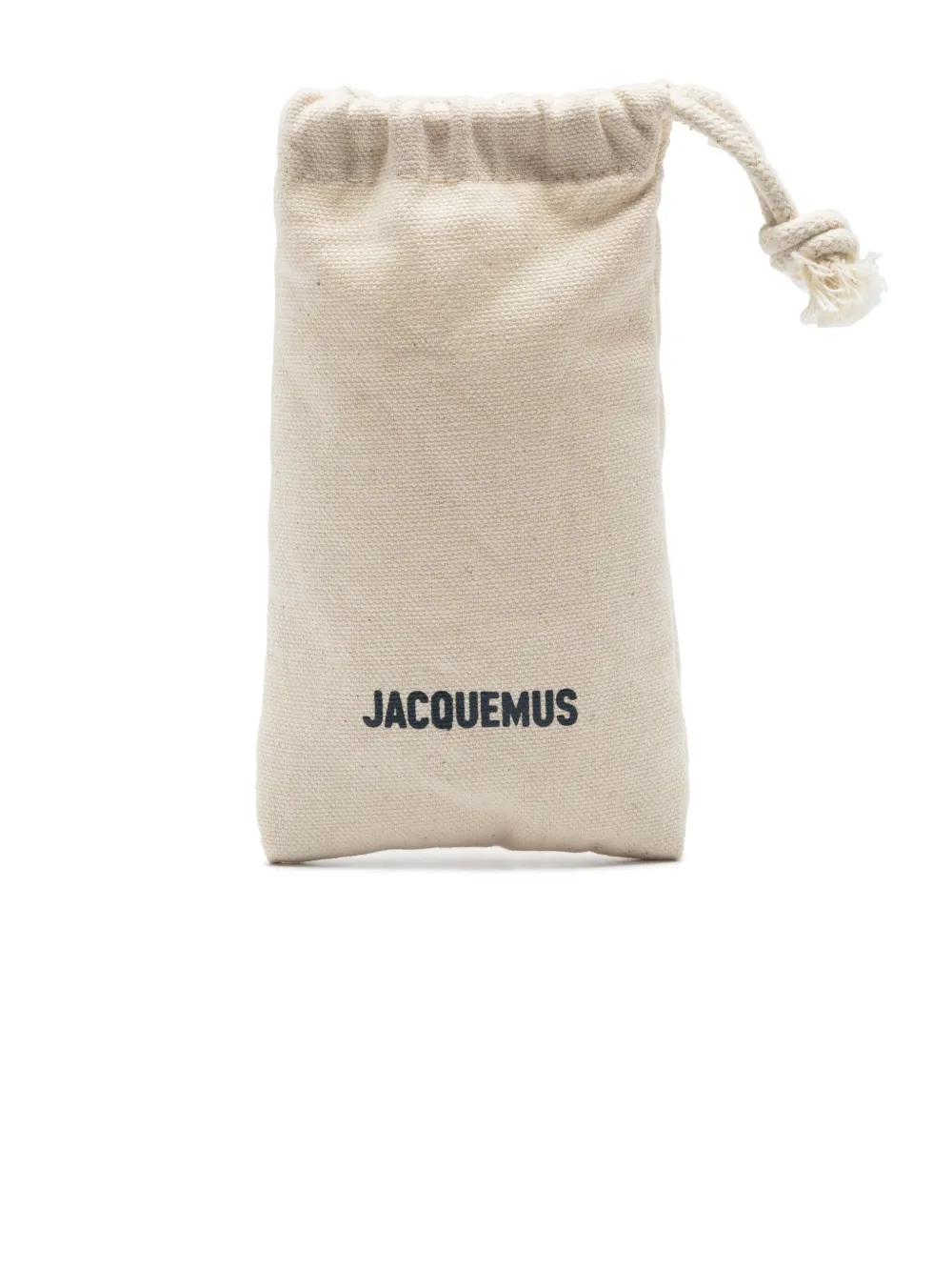 Jacquemus Zonnebril met wikkelmontuur Grijs
