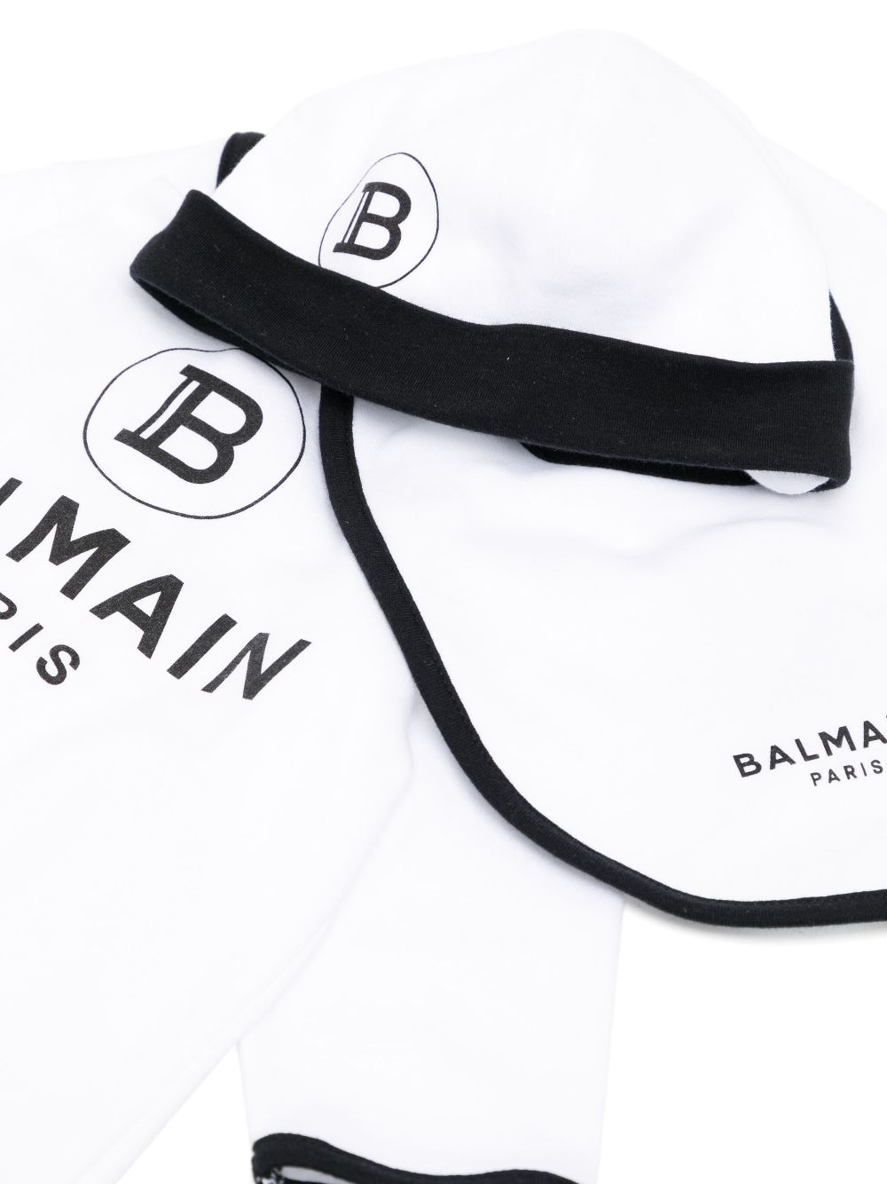 Balmain Kids two-piece babygrow sets - Wit