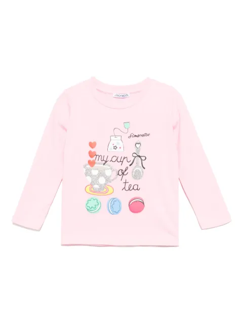 Simonetta playera estampada