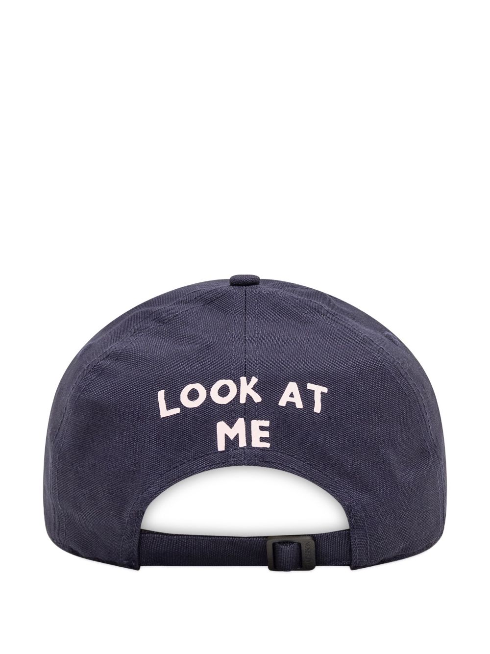 JW Anderson cotton baseball cap - Blauw