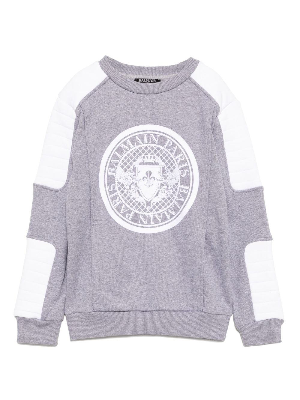 Balmain Kids printed sweatshirt - Grey