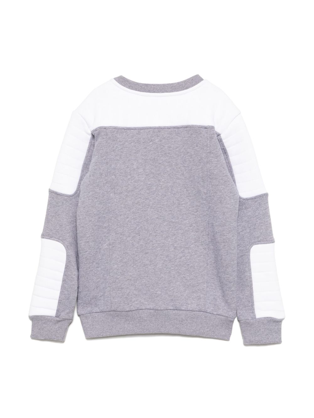 Balmain Kids printed sweatshirt - Grey