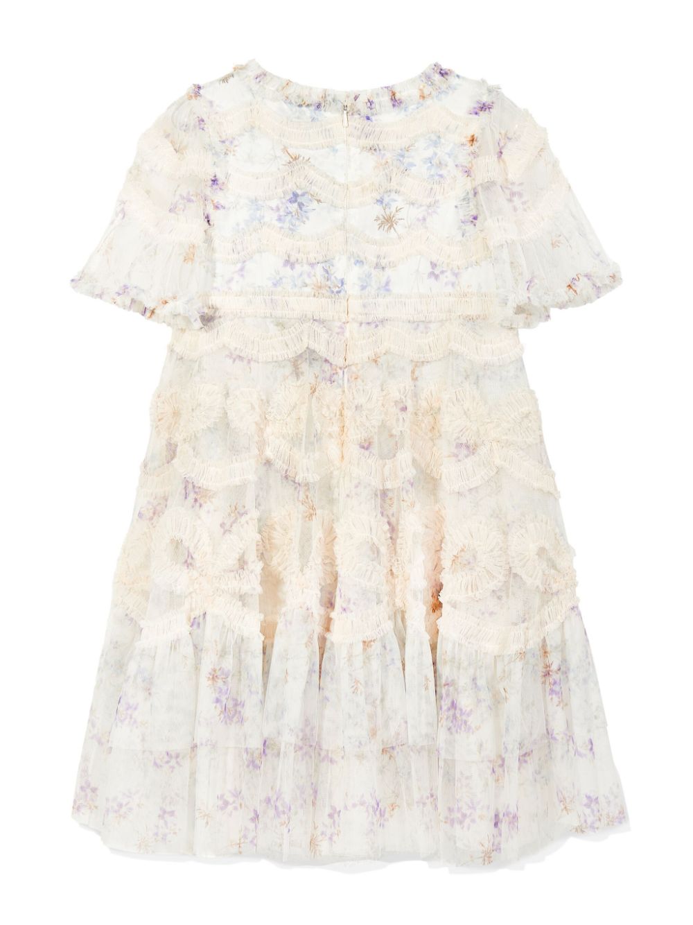 NEEDLE & THREAD KIDS floral-print dress - Beige