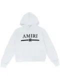 AMIRI MA-embroidered hoodie - White