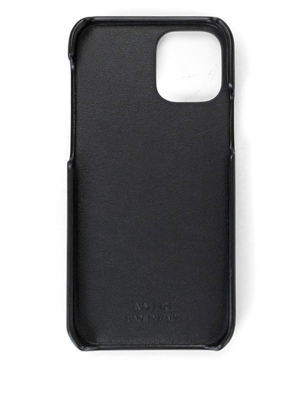 AMIRI iPhone 12 hoesje met logoprint - Zwart