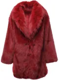 V°73 faux-fur jacket - Red