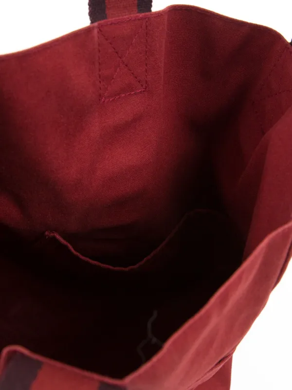 Hermès Pre-Owned 1980s Long Toto Tote Bag | Red | FARFETCH CA