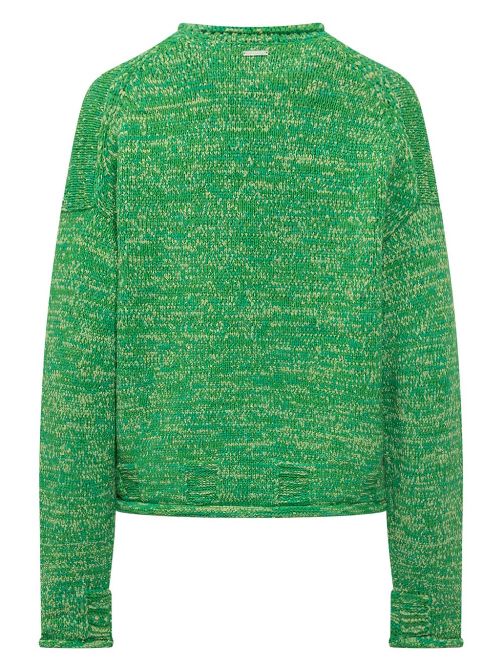 JW Anderson marl-knit sweater - Groen