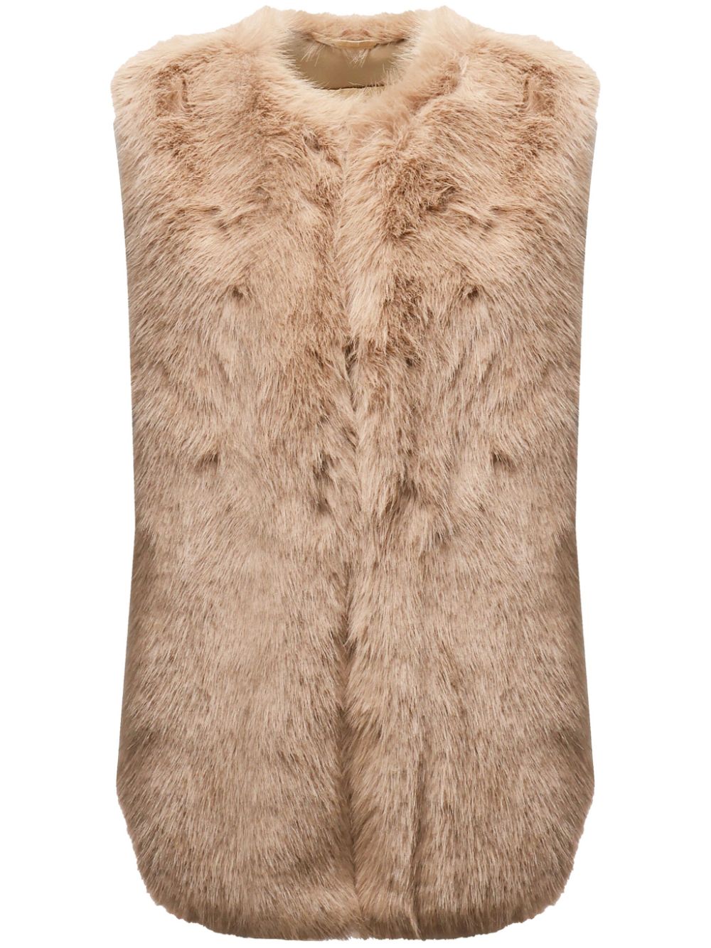 faux-fur gilet