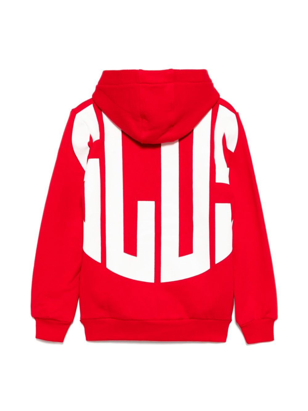 Gcds Kids zipped hoodie - Rood