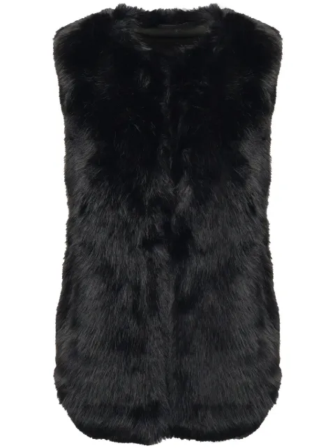 V°73 faux-fur gilet