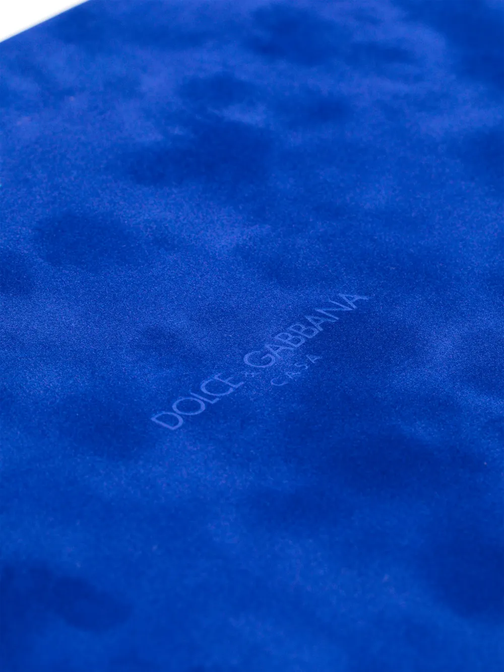 Dolce & Gabbana Logo-engraved Tray (30cm X 46cm) In ブルー