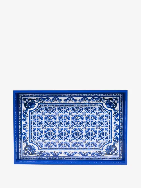 Dolce & Gabbana logo-engraved tray