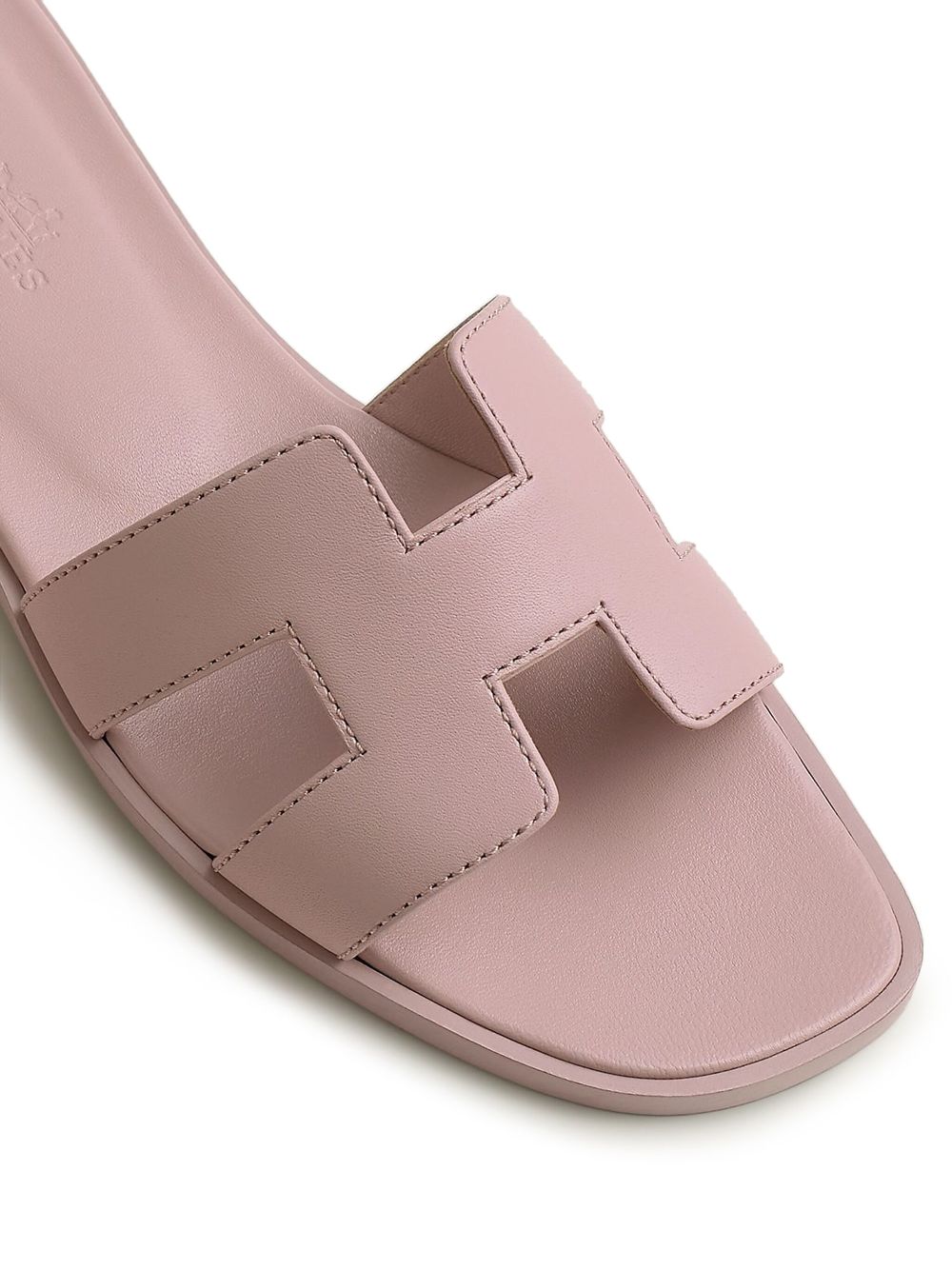 Hermès Pre-Owned Oran slides - Pink