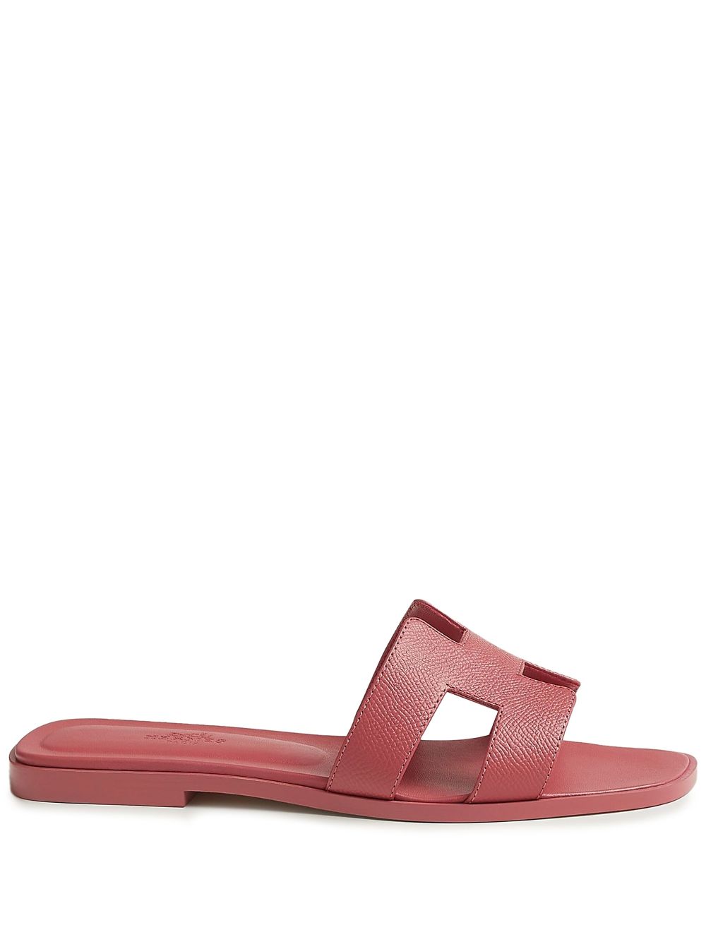 Hermès Pre-Owned Oran slides - Pink