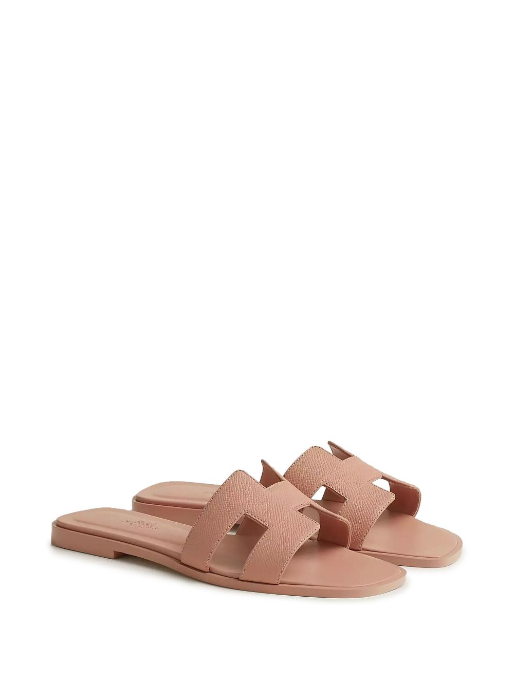 Hermès Pre-Owned Oran slides - Roze