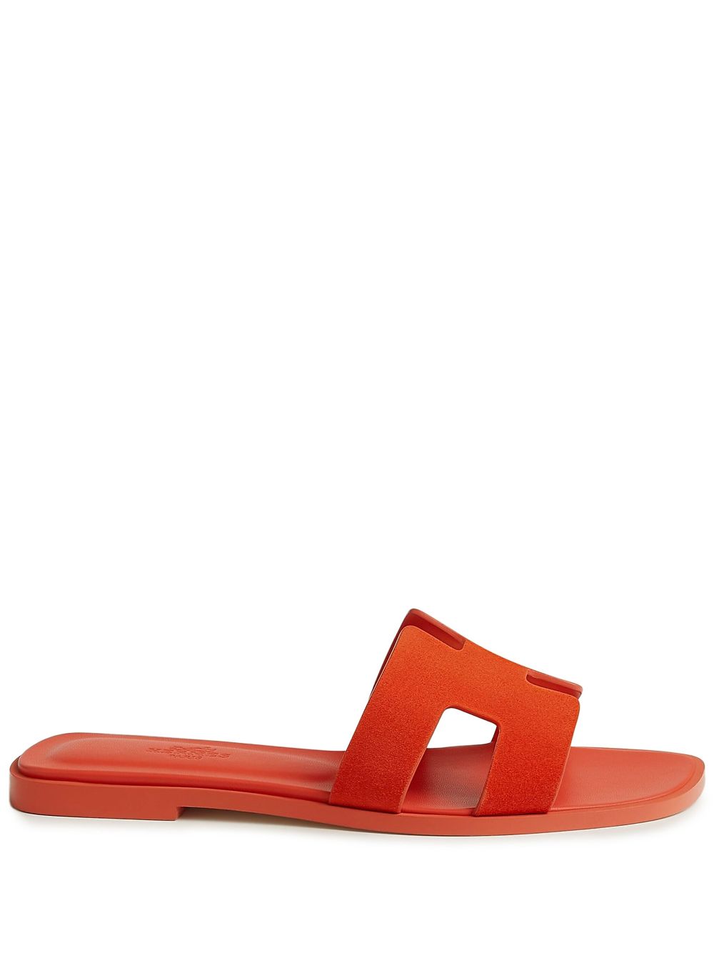 Hermès Pre-Owned Oran slides - Orange