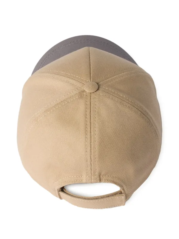 Miu Miu Drill Baseball Cap | Neutrals | FARFETCH